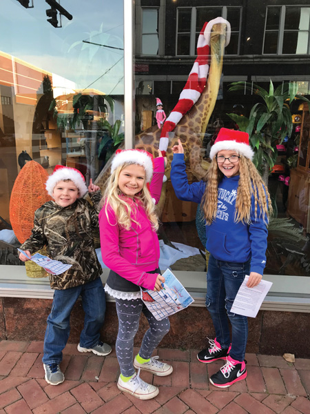 Kids at Owensboro Holiday Stroll